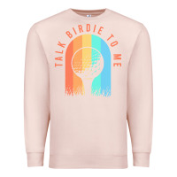 Pale Pink golf funny golf clothing for a golf player Premium Sweatshirt - linhVisuals
