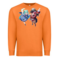 Carrot Houshou Marine and Uruha Rushia Premium Sweatshirt - linhVisuals