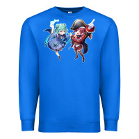 True Royal Houshou Marine and Uruha Rushia Premium Sweatshirt - linhVisuals