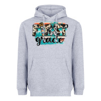 Heather Grey first grade Heavyweight Hoodie - JahusDesignShop