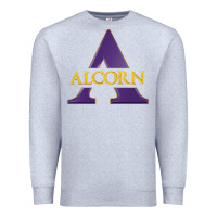 Heather Grey alcorn state athletics Premium Sweatshirt - linhVisuals