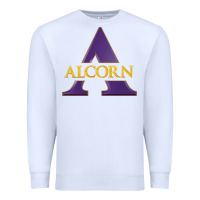 White alcorn state athletics Premium Sweatshirt - linhVisuals