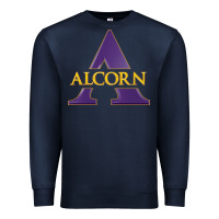 Navy alcorn state athletics Premium Sweatshirt - linhVisuals