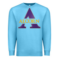Ocean Blue alcorn state athletics Premium Sweatshirt - linhVisuals