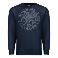 Navy #mumford and #sons #pegasus Premium Sweatshirt - linhVisuals