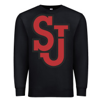 Black st. john's red storm Premium Sweatshirt - linhVisuals