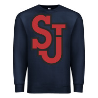 Navy st. john's red storm Premium Sweatshirt - linhVisuals