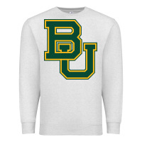 Oatmeal Heather baylor athletics Premium Sweatshirt - linhVisuals