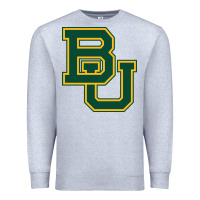 Heather Grey baylor athletics Premium Sweatshirt - linhVisuals