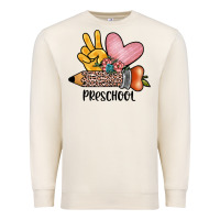 Sandshell peace love preschool Premium Sweatshirt - JahusDesignShop