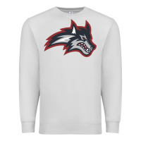 Dove Grey stony brook seawolves Premium Sweatshirt - linhVisuals