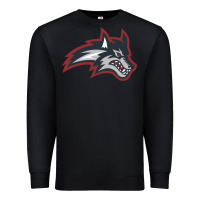Black stony brook seawolves Premium Sweatshirt - linhVisuals