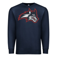 Navy stony brook seawolves Premium Sweatshirt - linhVisuals