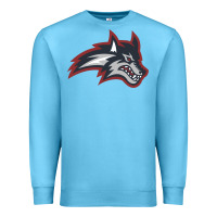 Ocean Blue stony brook seawolves Premium Sweatshirt - linhVisuals