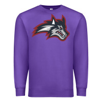 Purple stony brook seawolves Premium Sweatshirt - linhVisuals