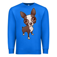 True Royal zippy the boston terrier Premium Sweatshirt - linhVisuals
