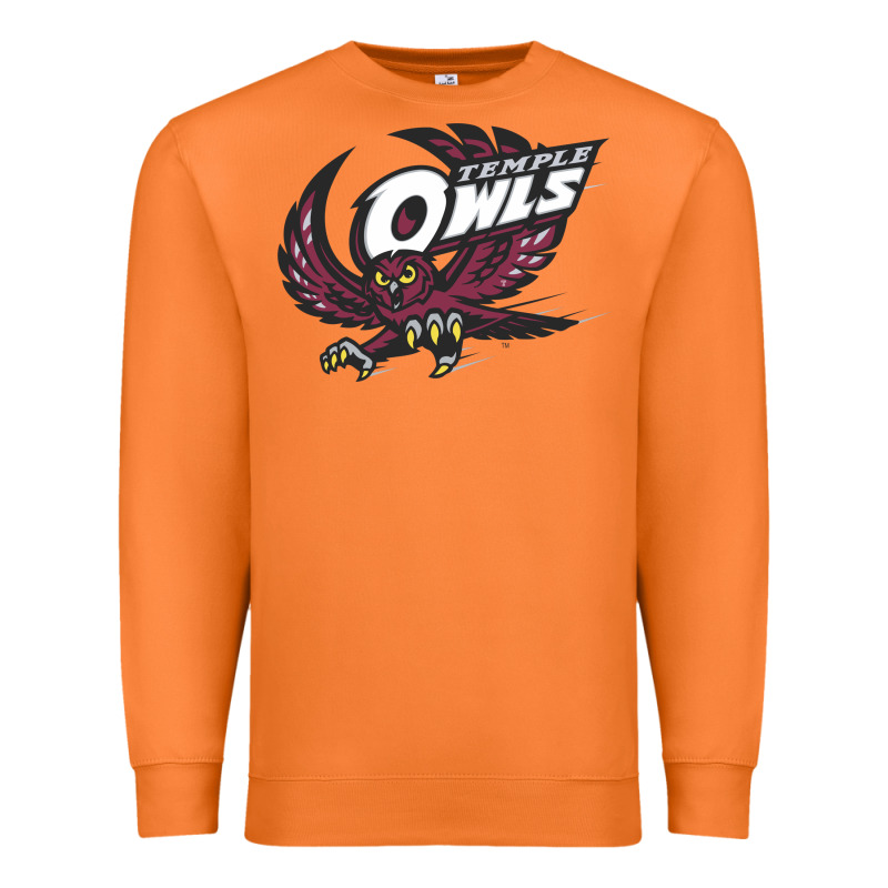 Temple Owls Premium Sweatshirt by linhVisuals | Teevron