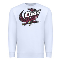 White temple owls Premium Sweatshirt - linhVisuals