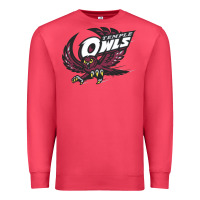 Cardinal temple owls Premium Sweatshirt - linhVisuals