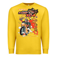 Lemon ramen rider food, noodles Premium Sweatshirt - linhVisuals