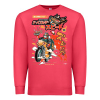 Cardinal ramen rider food, noodles Premium Sweatshirt - linhVisuals