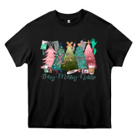 Black verry merry nurse Heavy Core Tee - CowGirlArtShop