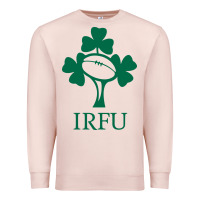 Pale Pink irish rugby football union Premium Sweatshirt - linhVisuals