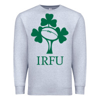 Heather Grey irish rugby football union Premium Sweatshirt - linhVisuals