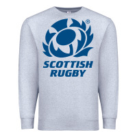 Heather Grey scottish rugby Premium Sweatshirt - linhVisuals