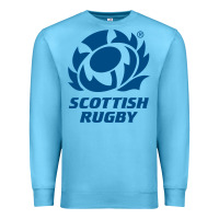 Ocean Blue scottish rugby Premium Sweatshirt - linhVisuals