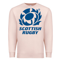 Pale Pink scottish rugby Premium Sweatshirt - linhVisuals