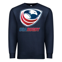 Navy rugby Premium Sweatshirt - linhVisuals