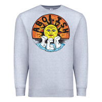 Heather Grey Ice Abolish Premium Sweatshirt - linhVisuals