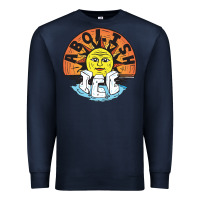 Navy Ice Abolish Premium Sweatshirt - linhVisuals