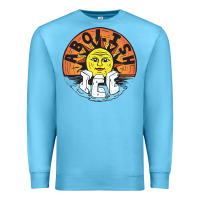 Ocean Blue Ice Abolish Premium Sweatshirt - linhVisuals