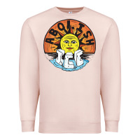 Pale Pink Ice Abolish Premium Sweatshirt - linhVisuals