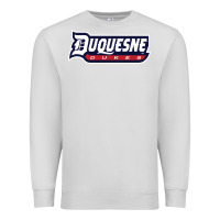 Dove Grey duquesne sports Premium Sweatshirt - linhVisuals