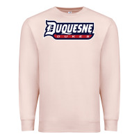 Pale Pink duquesne sports Premium Sweatshirt - linhVisuals