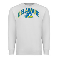 Dove Grey delaware sportss Premium Sweatshirt - linhVisuals