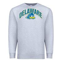Heather Grey delaware sportss Premium Sweatshirt - linhVisuals