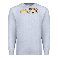 Heather Grey hobbes Premium Sweatshirt - linhVisuals