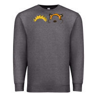 Charcoal Heather hobbes Premium Sweatshirt - linhVisuals