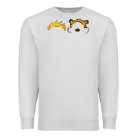 Dove Grey hobbes Premium Sweatshirt - linhVisuals