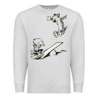 Dove Grey hobbes Premium Sweatshirt - linhVisuals