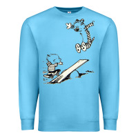 Ocean Blue hobbes Premium Sweatshirt - linhVisuals