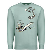 Seafoam hobbes Premium Sweatshirt - linhVisuals