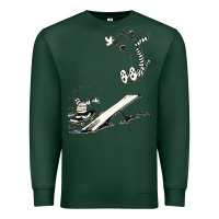 Sports Green hobbes Premium Sweatshirt - linhVisuals