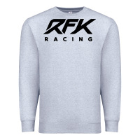 Heather Grey rfk racing Premium Sweatshirt - linhVisuals