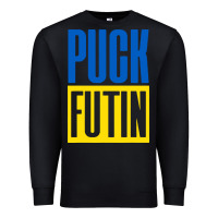 Black puck futin meme Premium Sweatshirt - linhVisuals