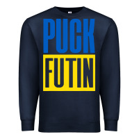 Navy puck futin meme Premium Sweatshirt - linhVisuals
